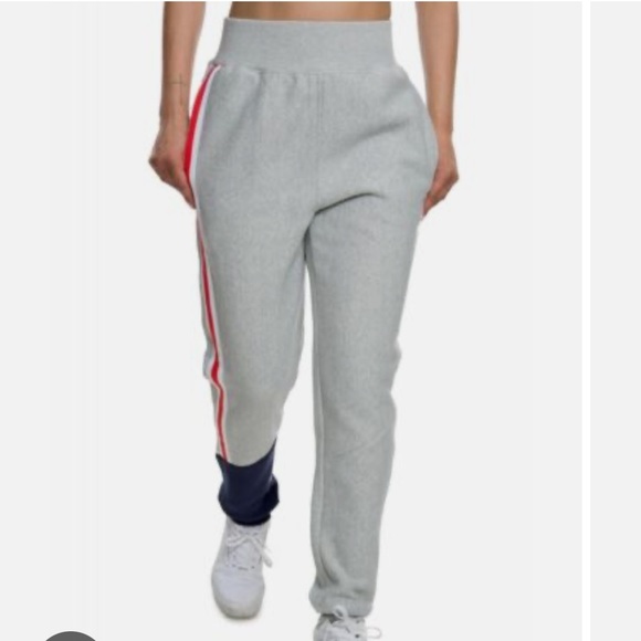 CHAMPION Womens Colorblock Jogger Sweats - Picture 6 of 7